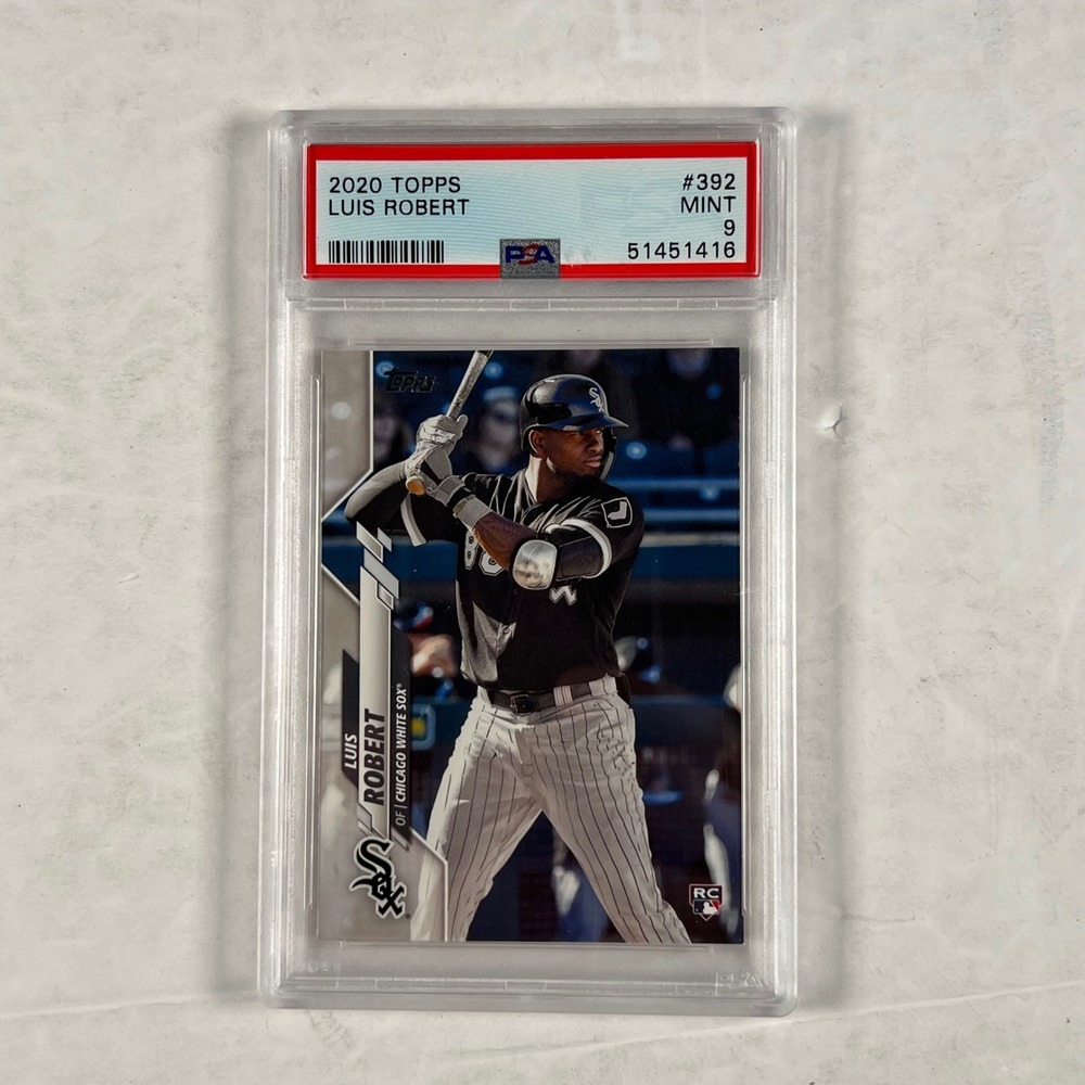 2020 Topps Luis‎ Robert Rookie Card 392 Chicago White Sox PSA 9 Mint RC Baseball